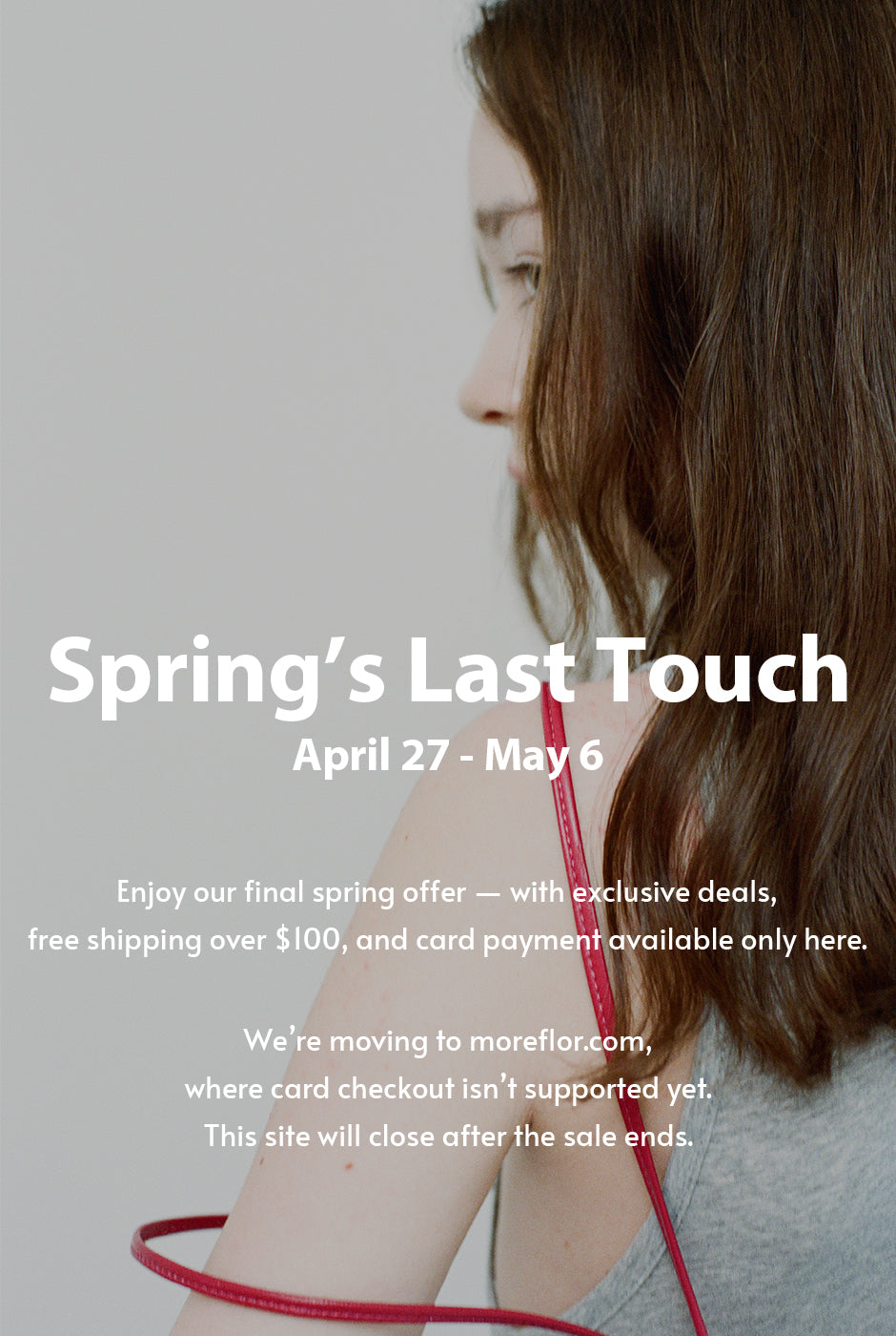 spring's last touch